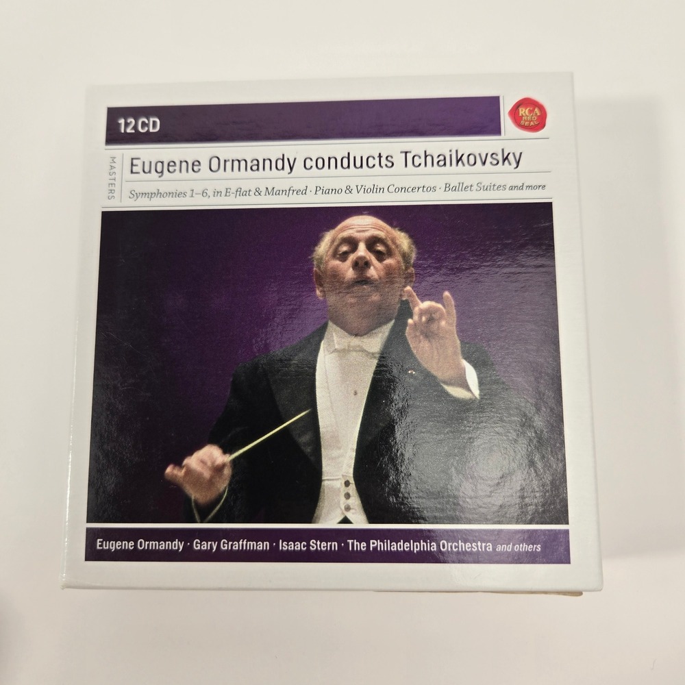 Eugene Ormandy - Tchaikovsky Complete 12 CD RCA Red Seal Box Set VG+/EX